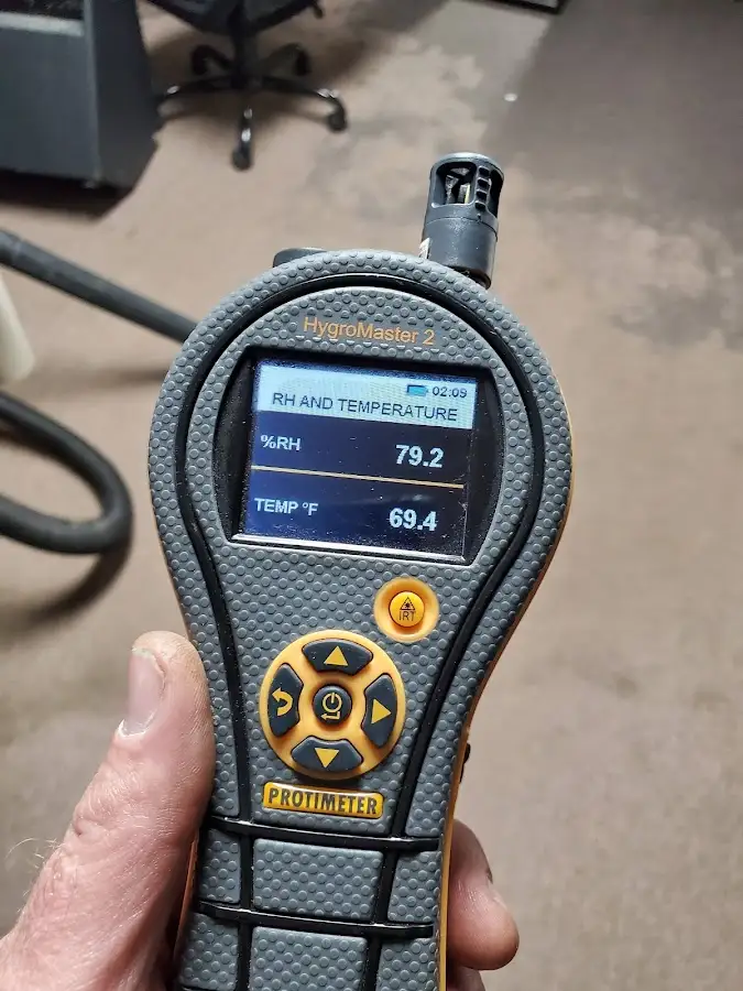 Moisture meter humidity assessment for Fire & Smoke Damage Restoration in Altadena